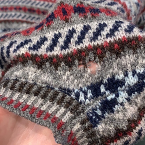 Vintage pure Shetland sweater - Picture 5 of 7